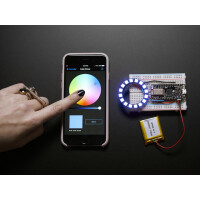 Adafruit Feather 32u4 Bluefruit LE with Headers - Assembled 3379