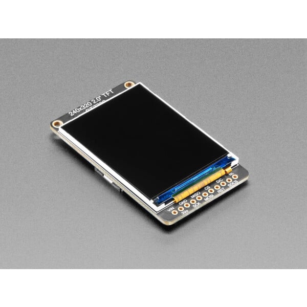 Adafruit 2.0 320x240 Color IPS TFT Display with microSD...