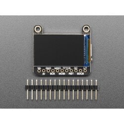 Adafruit 1.14inch 240x135 Color TFT Display MicroSD Card...