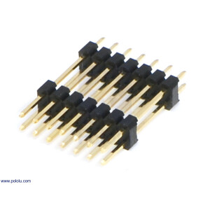 Pololu 0.100" (2.54 mm) Extended Male Header: 2×7-Pin, 22.85 mm