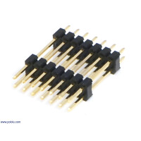 Pololu 0.100" (2.54 mm) Extended Male Header: 2×7-Pin, 22.85 mm