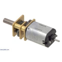Pololu 75:1 Micro Metal Gearmotor MP 6V with Extended...