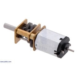 Pololu 1000:1 Micro Metal Gearmotor MP 6V with Extended...