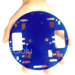 Pololu Robot Chassis RRC01A Blu Solido