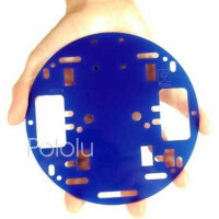 Pololu Robot Chassis RRC01A Blu Solido