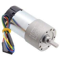 Pololu 150:1 Metal Gearmotor 37Dx73L mm 24V with 64 CPR...