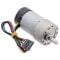 Pololu 6.3:1 Metal Gearmotor 37Dx65L mm 12V with 64 CPR Encoder (Helical Pinion)