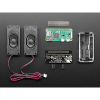 Adafruit Stereo Bonnet Pack for Raspberry Pi Zero W - Includes Pi Zero W 3412