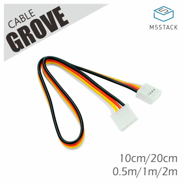 M5Stack Buckled Grove Cable 50cm 2pcs
