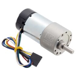 Pololu 70:1 Metal Gearmotor 37Dx70L mm 24V with 64 CPR...