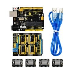 Keyestudio CNC Kit for Arduino Uno R3 (CNC Shield V3 +...