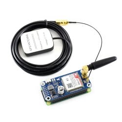WaveShare NB-IoT / eMTC / EDGE / GPRS / GNSS HAT for Raspberry Pi, for Europe