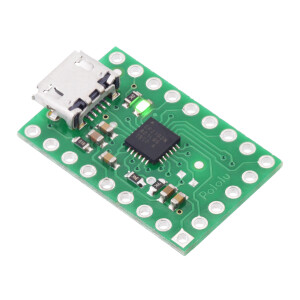 Pololu CP2102N USB-to-Serial Adapter Carrier