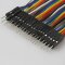 Jumper Wire 10x1Pin Female to Male 40cm for Breadboard, Arduino Projects