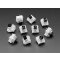 Adafruit Kailh Mechanical Key Switches - Linear Black - 10 pack