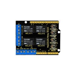 Keyestudio Relay Shield 4 Channel 5V Module for Arduino...
