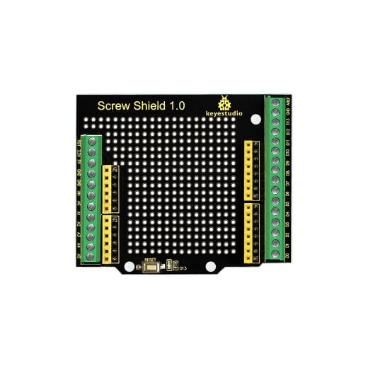 Keyestudio Proto Screw Shield for Arduino UNO R3 Terminal Connection