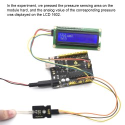 Keyestudio Pressure Sensor for Arduino with Ultra-Thin Film Pad
