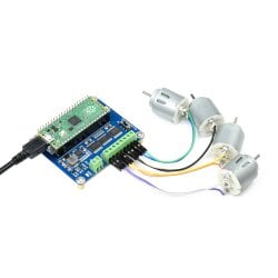 WaveShare DC Motor Driver Module for Raspberry Pi Pico up to 4x DC Motors