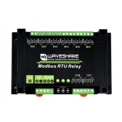 WaveShare Industrial Modbus RTU 8Ch Relay Module RS485 Bus Multi Protection
