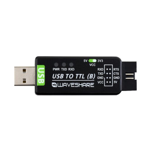 WaveShare Industrial USB TO TTL Converter CH343G Multi Protection Systems Support