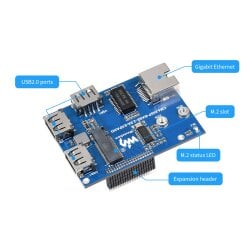 WaveShare 2.8inch Touch Screen Expansion without Raspberry Pi Compute Module 4 Fully Laminated Display Optional Interface Expander
