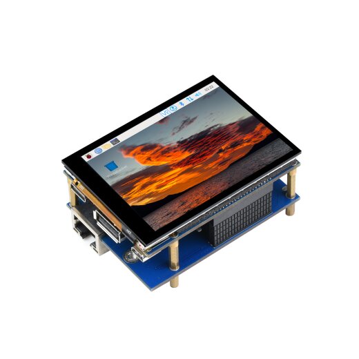 WaveShare 2.8inch Touch Screen Expansion with Raspberry Pi Compute Module 4 Fully Laminated Display Optional Interface Expander