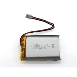 LiPo Akku Lithium-Ion Polymer Batterie 3,7V 2000mAh mit...