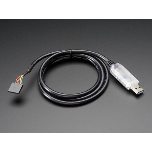 Adafruit FTDI Serial TTL-232 USB Cable for Debugging Bootloading Programming