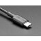 Adafruit USB Type C 3.1 PD to 5.5mm Barrel Jack Cable - 15V 5A Output