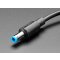 Adafruit USB Type C 3.1 PD to 5.5mm Barrel Jack Cable - 20V 5A Output