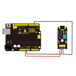 Keyestudio Vibration Sensor Module Compatible with Arduino Digital Signal Output