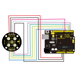 Keyestudio TCS3200 Color Recognition Sensor Detector Module Compatible with Arduino
