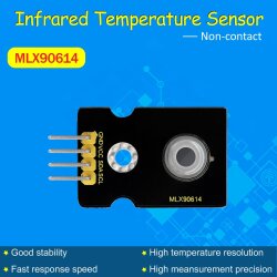 Keyestudio MLX90614 Non-Contact Infrared Temperature Sensor GY-906 for Arduino I2C