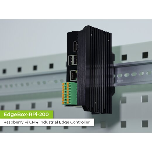 Seeed Studio EdgeBox RPi 200 Industrial Edge Controller with Raspberry Pi CM4 4GB RAM 16GB eMMC WiFi