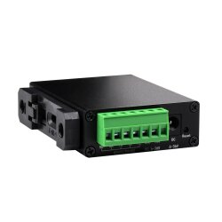 WaveShare Rail-Mount Serial Server RS232/485/422 to RJ45 Ethernet Module TCP/IP to Serial with POE Function