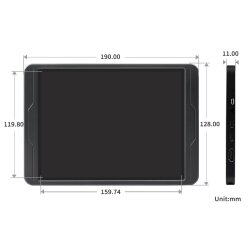 WaveShare 8inch 2K Capacitive Touch Display 1536&times;2048 IPS Optical Bonding Toughened Glass Panel High Compatibility