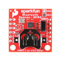 SparkFun NanoBeacon Board IN100 2.4GHz BLE with 12mm Coin Cell Battery Holder