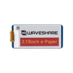 WaveShare 2.13inch E-Paper HAT (G) 250x122 SPI Interface...