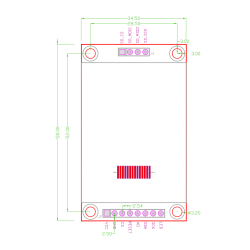 1.8 inch TFT LCD Display Modul 8Pin (ST7735S) 128x160 SPI...