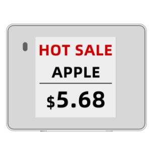 Hipoink Elektronisches Etikett Black/White/Red 1.54inch E-Ink/E-Paper
