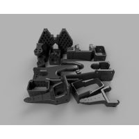 SO-ARM 100 followers 3D printed structural parts
