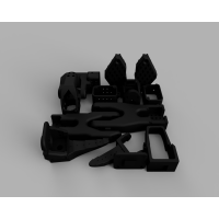 SO-ARM 101 Follower 3D printed structural parts