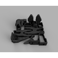 SO-ARM 101 Follower 3D printed structural parts