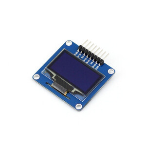 Waveshare 1.3inch OLED, SPI/I2C, curved/horizontal pinheader