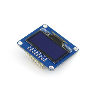 Waveshare 1.3inch OLED, SPI/I2C interfaces, straight/vertical pinheader