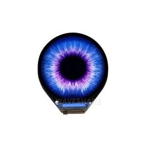 Waveshare 0.71inch Round LCD Display Module, compact