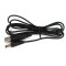 V-Tec USB Strom Adapterkabel Kabel A Stecker - DC Hohlstecker 5,5 x 2,1mm