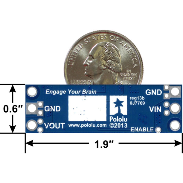 Pololu 3V 5A to 12V Step-Up Spannungsregler U3V50F12