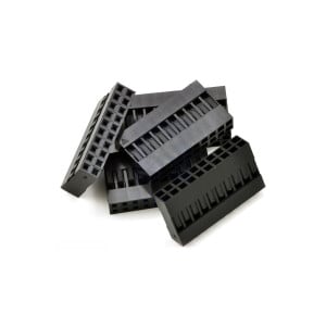 0.1 (2.54mm) Crimp Connector Housing: 2x10-Pin 5-Pack